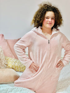 ultra soft, zip ftont, hooded dressing gowns