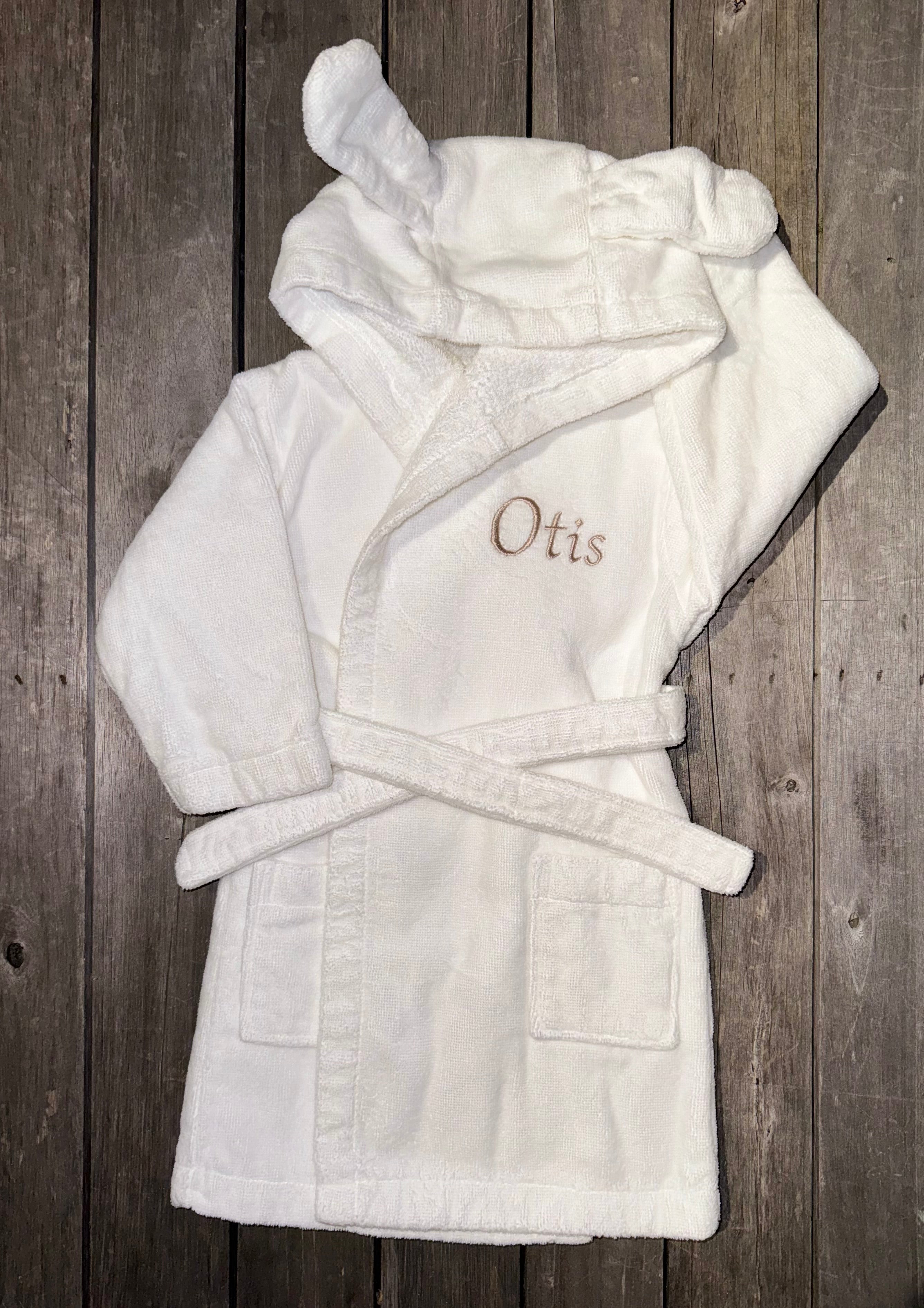 (Baby & Kids - Kids Hooded, Ultra Soft Toweling Cotton Bathrobe