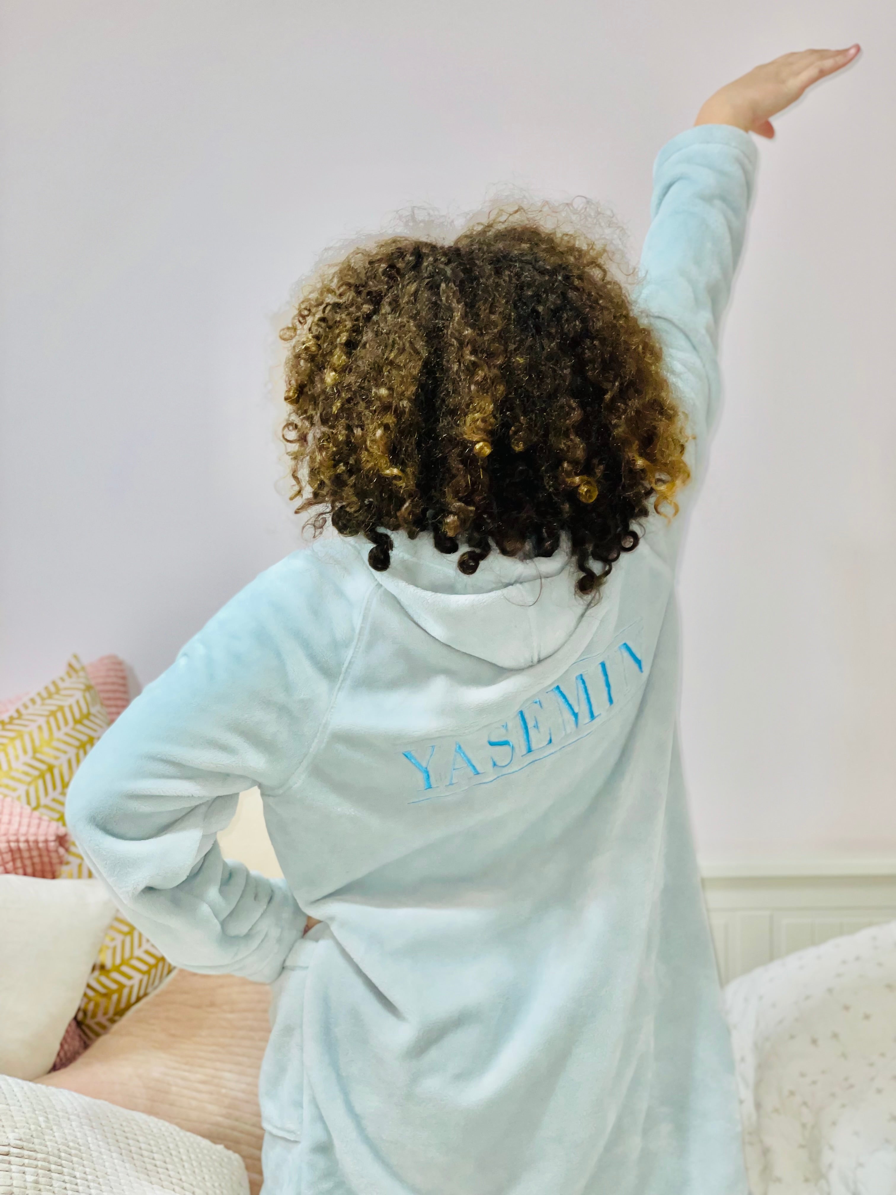 ultra soft, zip ftont, hooded dressing gowns