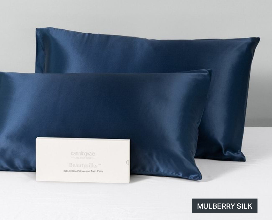 Beautysilks Mulberry Silk Pillowcase (twin pack)