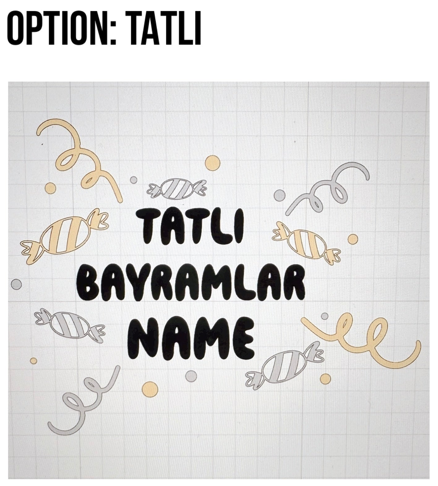 Personalised sack/bag