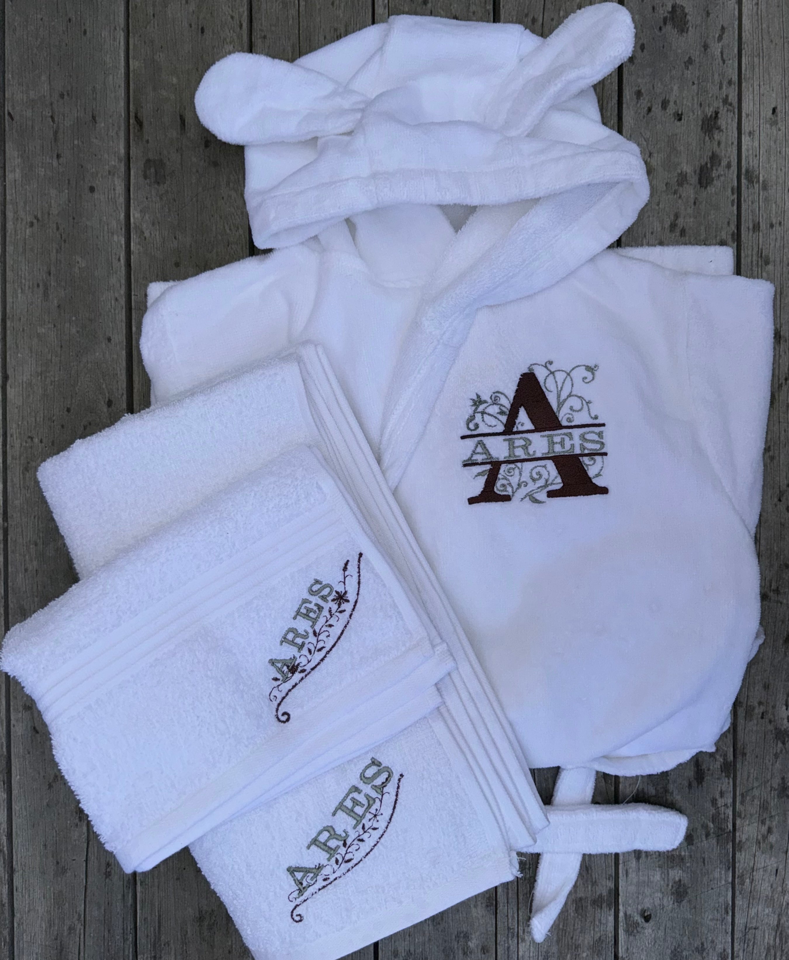 (Baby & Kids - Kids Hooded, Ultra Soft Toweling Cotton Bathrobe