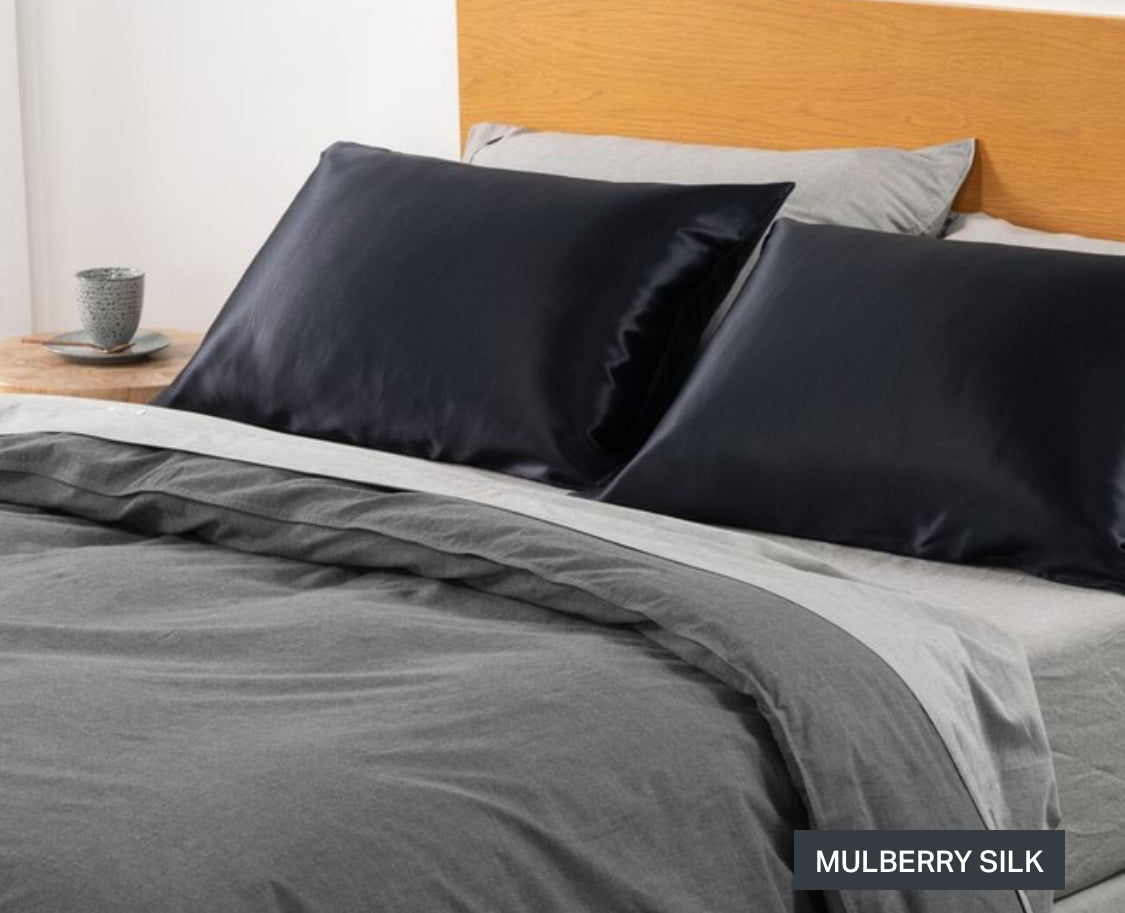 Beautysilks Mulberry Silk Pillowcase (twin pack)