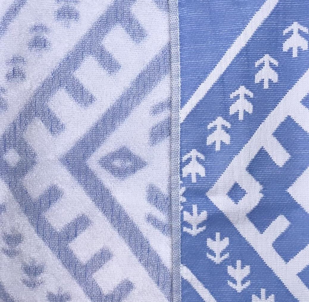 SAPANCA SNOWFLAKE 100 x 176CM- BEACH TOWELS